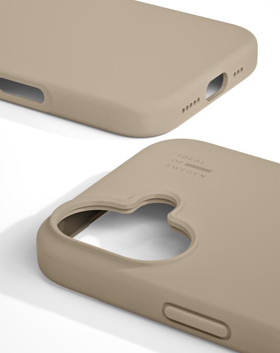 Produktbild iDeal Of Sweden Designer Magsafe Silicone-Cover Beige (Apple iPhone 16)