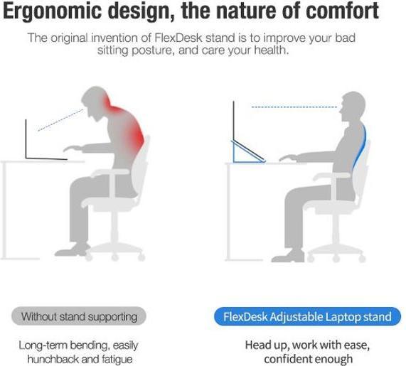 Actual product image Nillkin FlexDesk notebook holder
