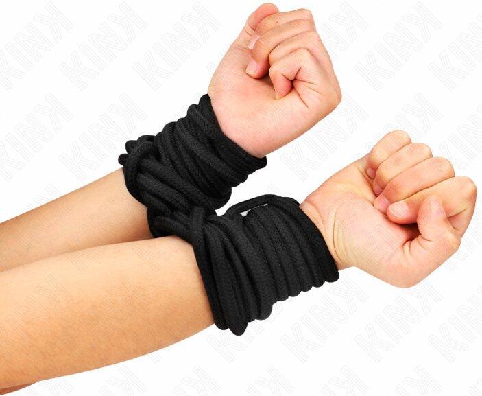 Produktbild Kink - Baumwollseil 5 Meter Schwarz