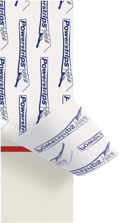 Actual product image tesa Powerstrips for tiles & metal, 2kg holding power, 9x double-sided adhesive strips