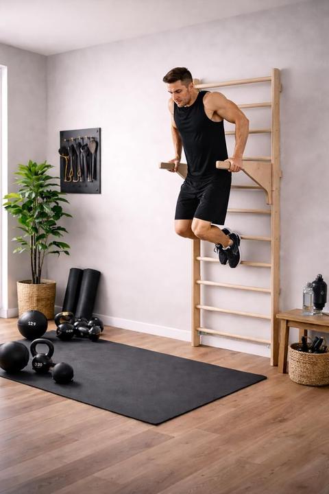 Immagine prodotto Mamoi Sprossenwand mit Klimmzugstange