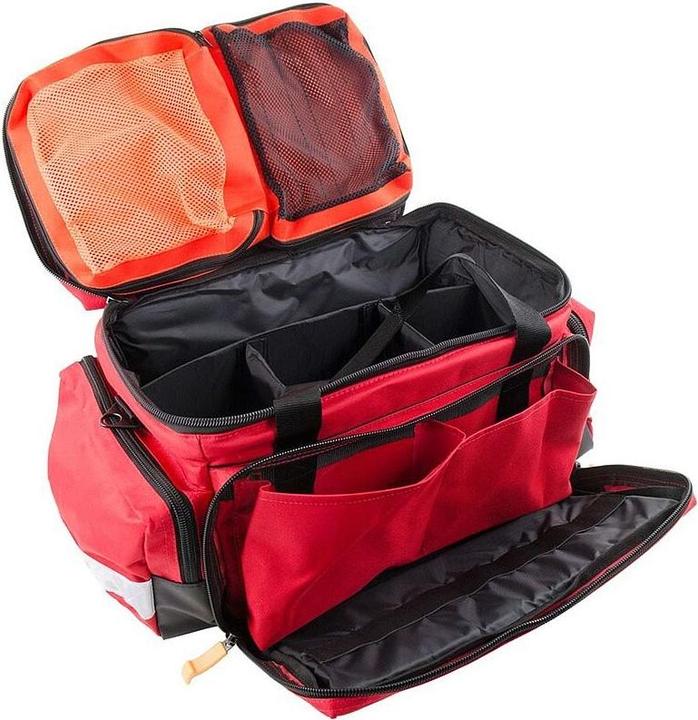 Produktbild Teqler Notfalltasche rot gross Nylon