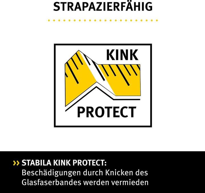 Actual product image Stabila Capsule tape measure LBM 2000 FIBREGLASS, glass fibre tape, metric scale (30 m)