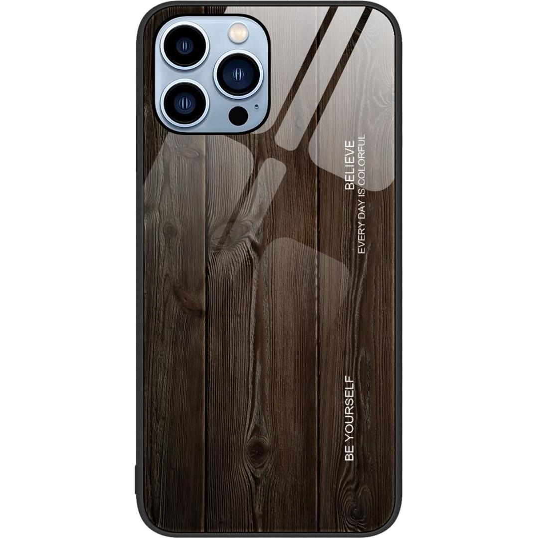 König Design Hülle Handy Schutz für Apple iPhone 12 13 14 Pro Max mini Plus Case Glas Cover (Apple iPhone 13 Pro Max), S...