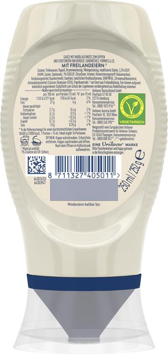 Produktbild HellermannTyton Mayonnaise M.Knoblauch (253 g)