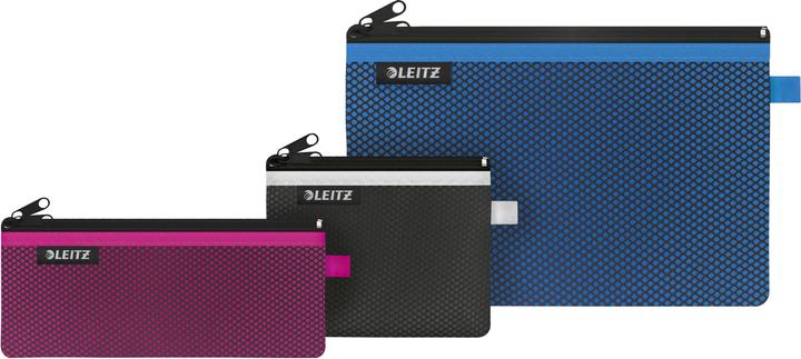 Blue, Pink, Black