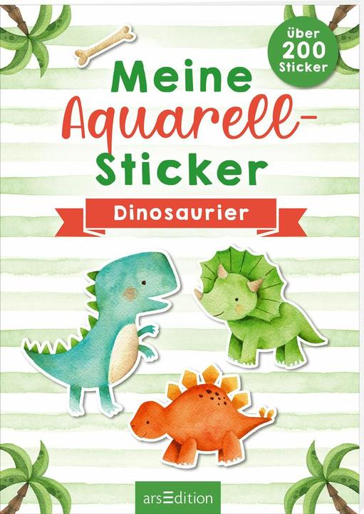 Produktbild Meine Aquarell-Sticker - Dinosaurier