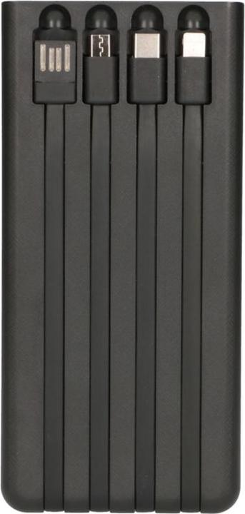 Actual product image Extralink EPB-093 30000mAh Czarny | Powerbank | Solar Power bank, USB-C (30000 mAh, 10 W, 111 Wh)