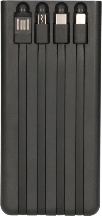 Produktbild Extralink EPB-093 30000mAh Czarny | Powerbank | Solar Power bank, USB-C (30000 mAh, 10 W, 111 Wh)
