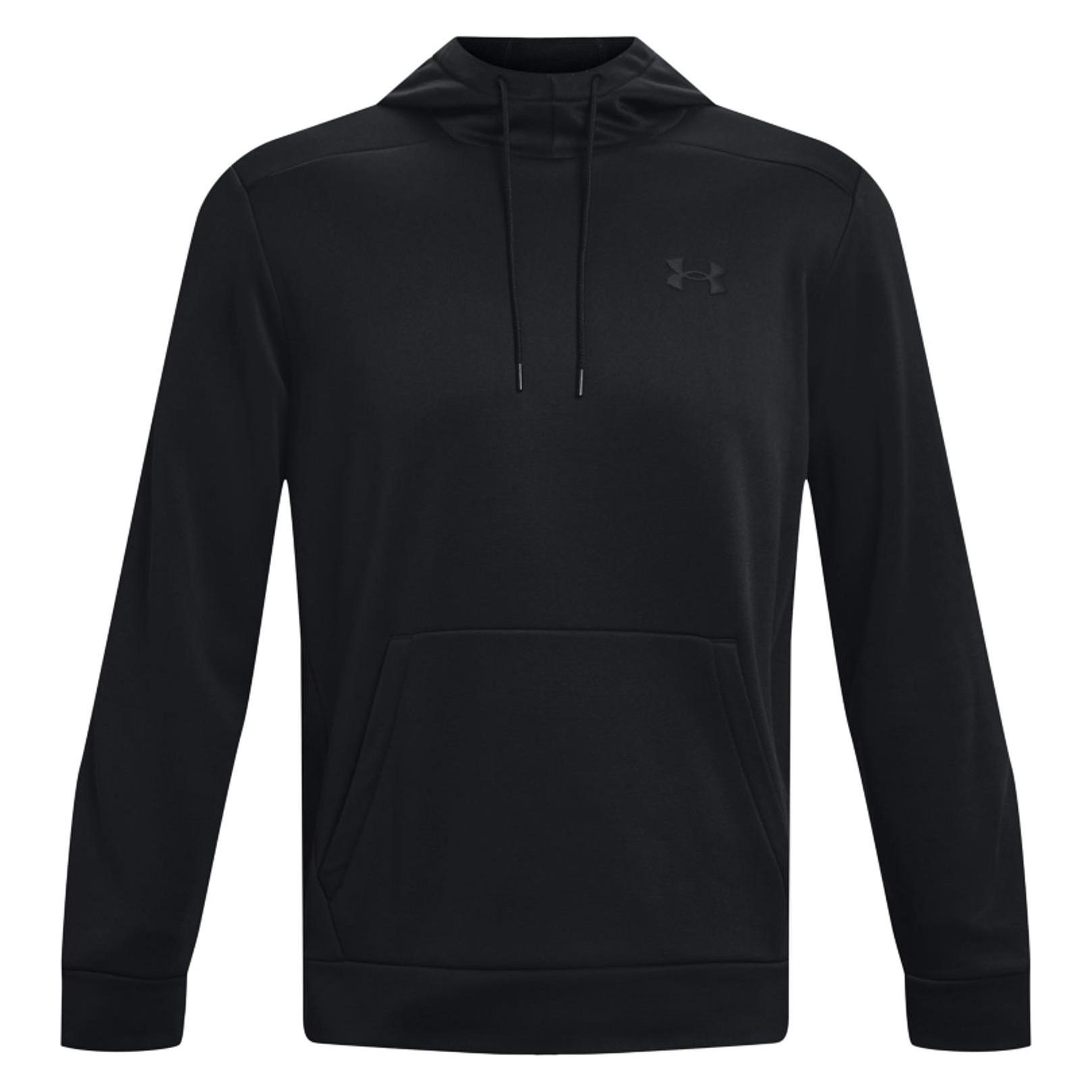 Under Armour, Herren, Pullover, Fleece Kapuzenpullover Herren, Schwarz, (S)