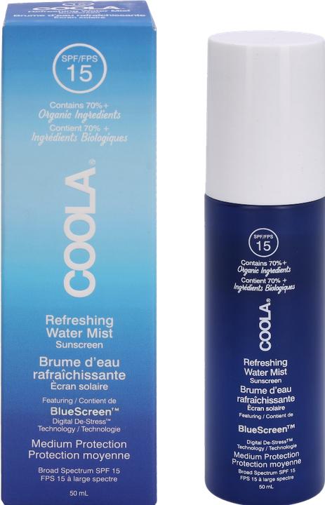 Actual product image Coola Suncare Full Spectrum 360° Refreshing Water Mist (Sun cream face, SPF 15, 50 ml, 50 g)