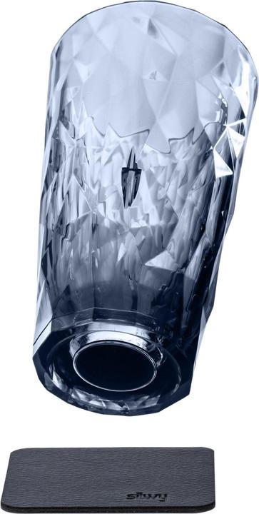 Actual product image Silwy Magnet Plastic Glasses Long Drink Grey