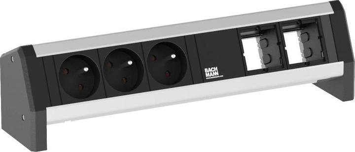 Actual product image Bachmann DESK 3xUTE & 2xModule GST18 (3x, CEE 7/3, CEE 7/5)