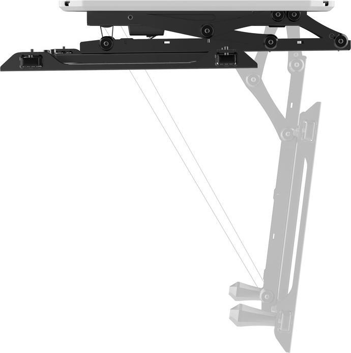 Actual product image Multibrackets Ceiling mount 32" - 70", motorized, black (Ceiling, 35 kg, 32" - 70")
