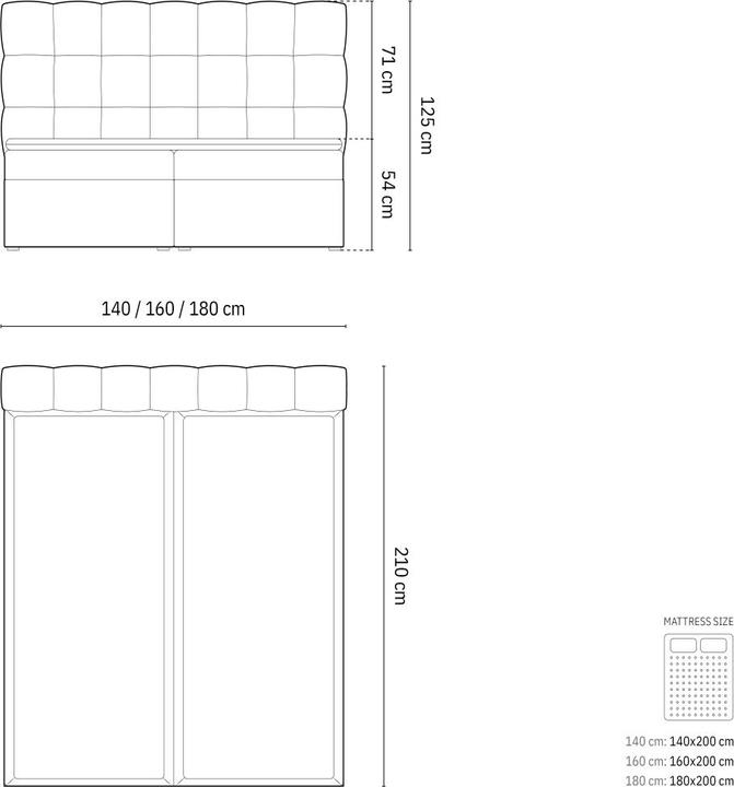 Produktbild Micadoni Mamaia (160 x 210 cm)