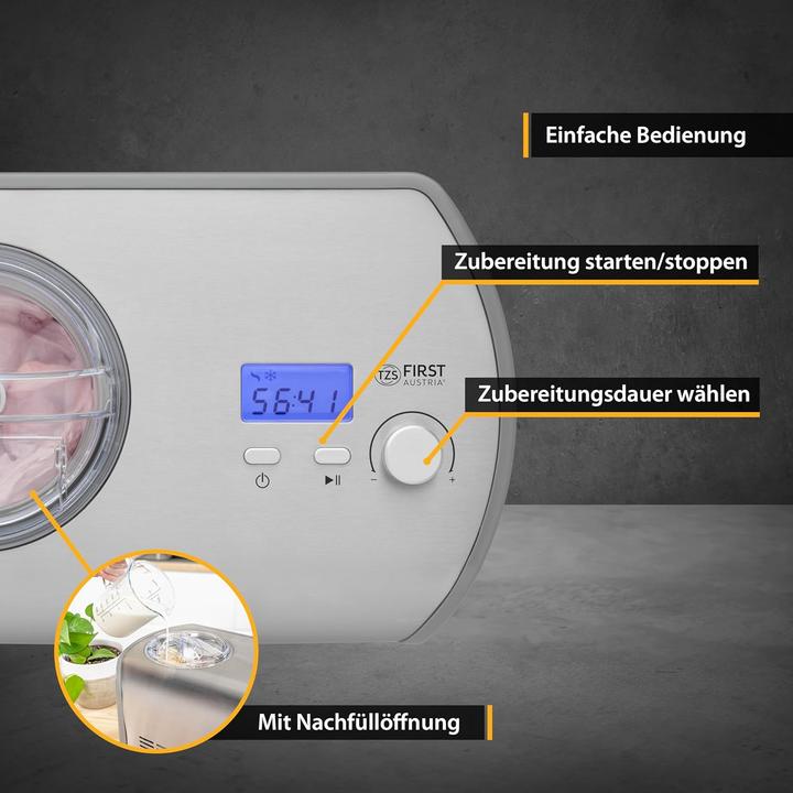 Produktbild TZS First Austria Eismaschine mit Kompressor
