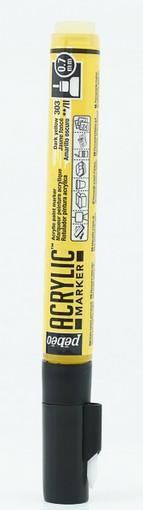 Produktbild Pebeo Acrylic Marker Extra Dünn Rundspitze 0,7mm (Dunkelgelb, 0.70 mm)