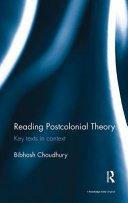 Produktbild Reading Postcolonial Theory (Englisch, Bibhash Choudhury, 2018)