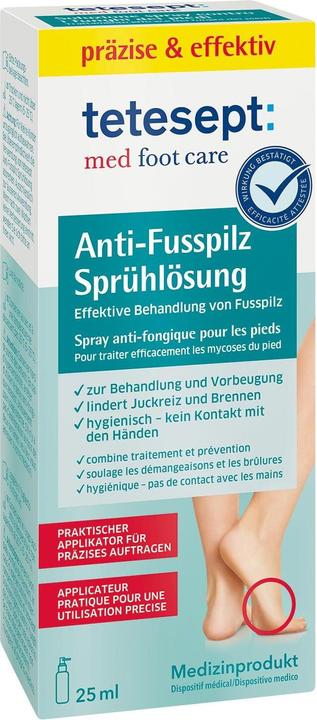 Actual product image Tetesept Anti athlete's foot (Foot plasters, 25 ml)