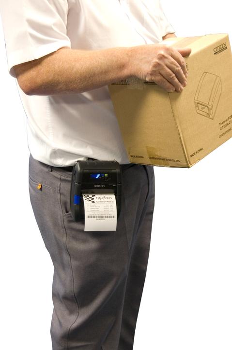 Actual product image Citizen CMP-30IIL 203 x 203 DPI Wired & Wireless Thermal Printing Mobile Printer (WLAN, USB 2.0)