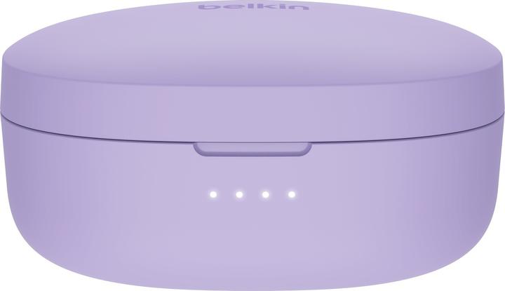 Produktbild Belkin wireless soundform bolt tws hellviolett (Keine Geräuschunterdrückung, 28 h, Kabellos)