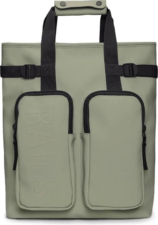 Actual product image Rains Texel Tote Backpack W3, Drift (17 l)
