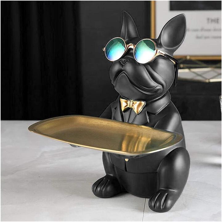 Actual product image JTI Bulldog with Tray - Statue