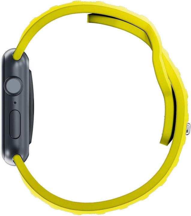 Produktbild 3MK Silicone Watch Strap żółty/yellow dla Apple Watch 38/40/41mm (Edelstahl, Silicone)