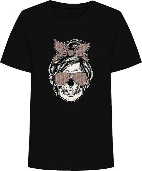 Actual product image Only Onlstella Life S/S Skull Top Cs Jrs (S)
