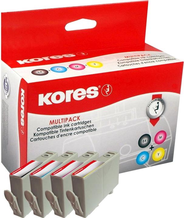 Kores Tinte kompatibel CMYBK Orig.Nr. J3M82AE KOR (BK, Color)
