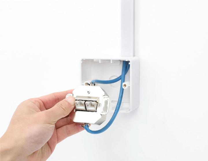 Produktbild Intellinet Aufputzrahmen für Wanddosen 771900 + 771917