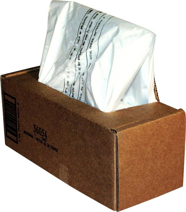 Fellowes Aktenvernichter Abfallbeutel 53-75 Liter, 50Stk. (50 x, 75 l)