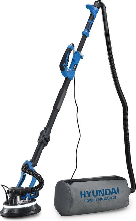Produktbild Hyundai schuurmachine langnek 880W - met allround LED-verlichting - Telescopische steel (110-180 cm) - 2m fl (Wand- & Deckenschleifer, 880 W)