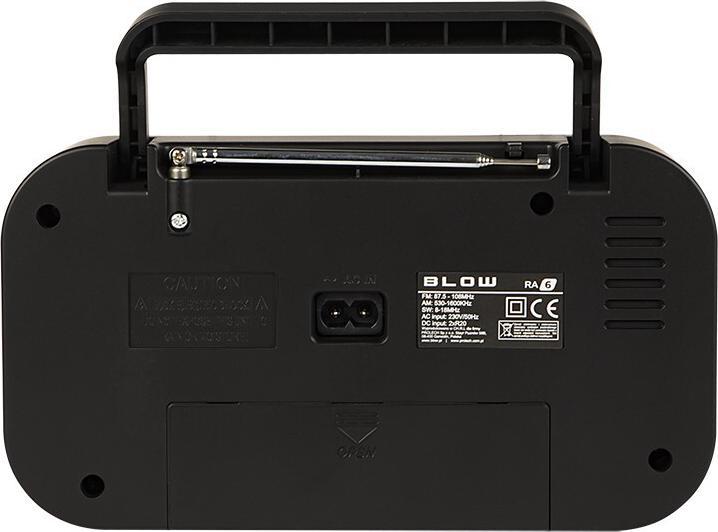 Image du produit Blow Radio Receiver Ra6 Black (AM, FM)