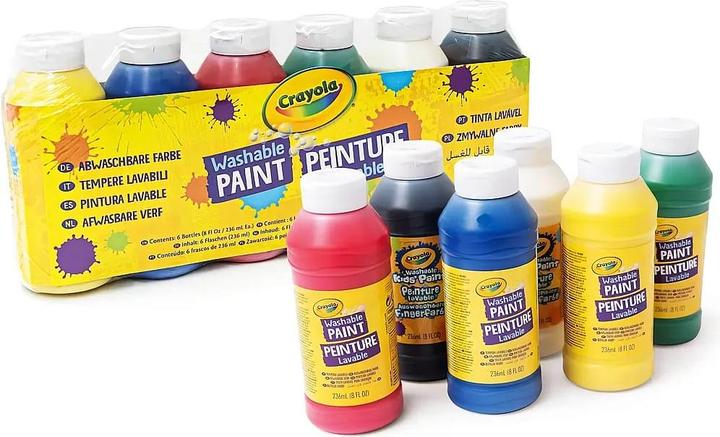 Produktbild Crayola Fingerfarbe