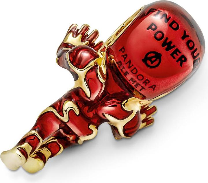 Image du produit Pandora Marvel The Avengers Iron Man (Émail, Plaqué or)