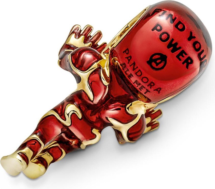 Image du produit Pandora Marvel The Avengers Iron Man (Émail, Plaqué or)