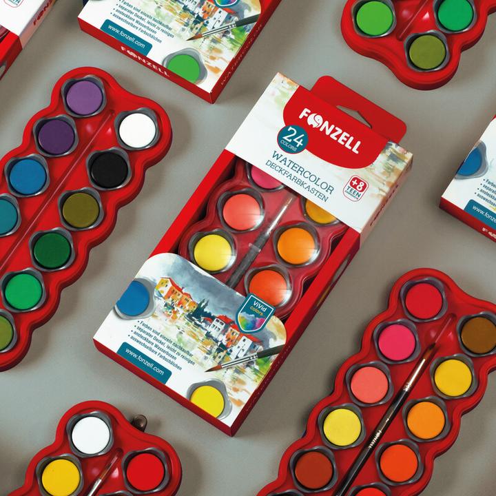 Produktbild Fonzell Deckfarbkasten