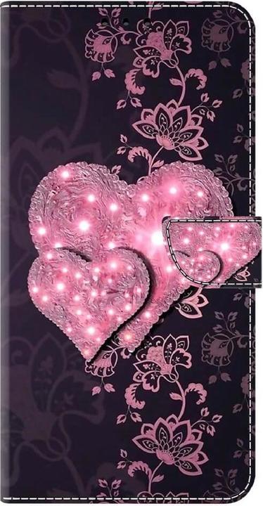 Actual product image Cover-Discount Xiaomi 14 Pro - 3D effect cover case hearts (Xiaomi 14 Pro)