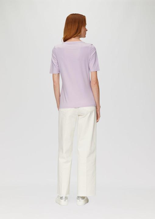 Actual product image S.Oliver T-Shirt Elastisches T-Shirt mit Frontprint (40)