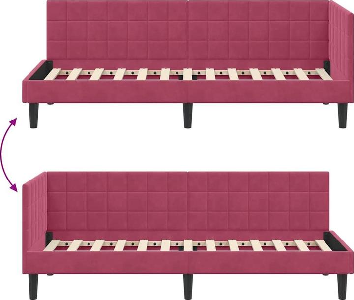 Produktbild vidaXL Tagesbettrahmen (80 x 200 cm)