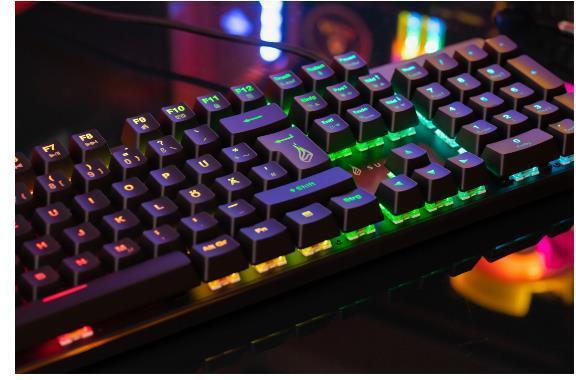 SureFire Gaming KingPin M2 Bedraad, USB Gaming Toetsenbord Verlicht, Multimedia Toetsen Zwart (IT, Bedraad)