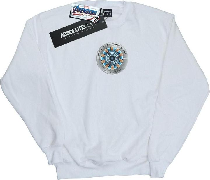 Produktbild Avengers Endgame Tony Stark Herz Sweatshirt (XXL)
