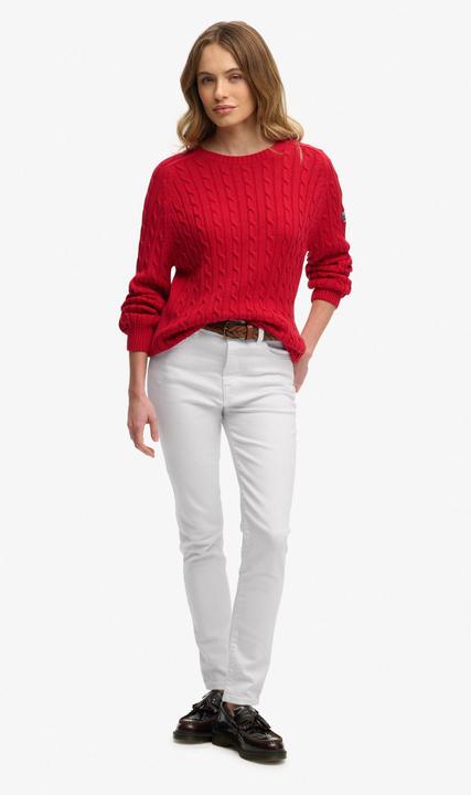 Produktbild Superdry Lässiger Damen-Pullover mit Zopfmuster (XS)