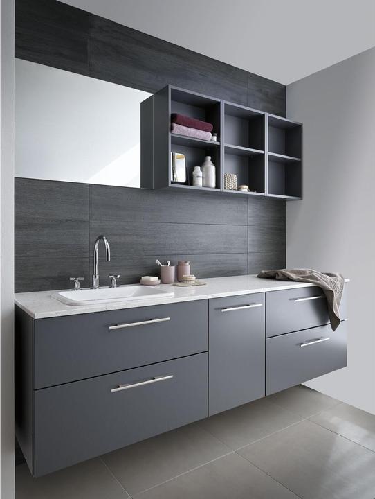 Produktbild Furnipart Möbelgriff Tau Breite 286 mm, Aluminium Edelstahl Effekt