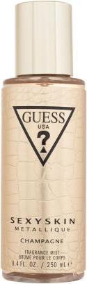 Actual product image Guess Sexy Skin Metallique Champagne Fragrance Mist for Women 8.4 Fl Oz (250 ml, Body mist)