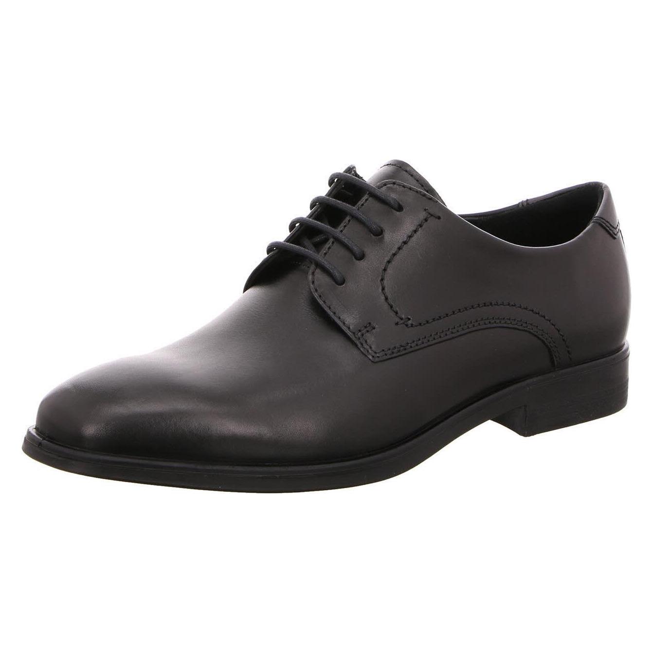 Ecco, Mannen, Lace-Ups, Zakelijke Schoenen, Zwart, (40)