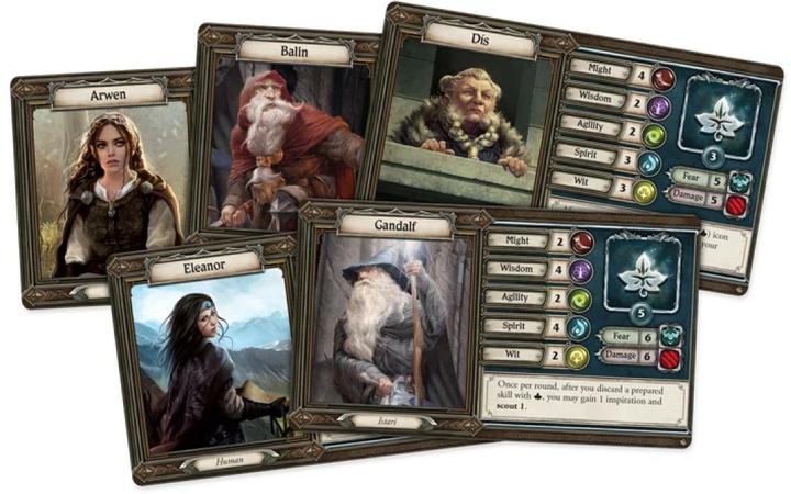 Actual product image FFG The Lord of the Rings: Journey through Middle-earth (German, 1 - 5 Players)
