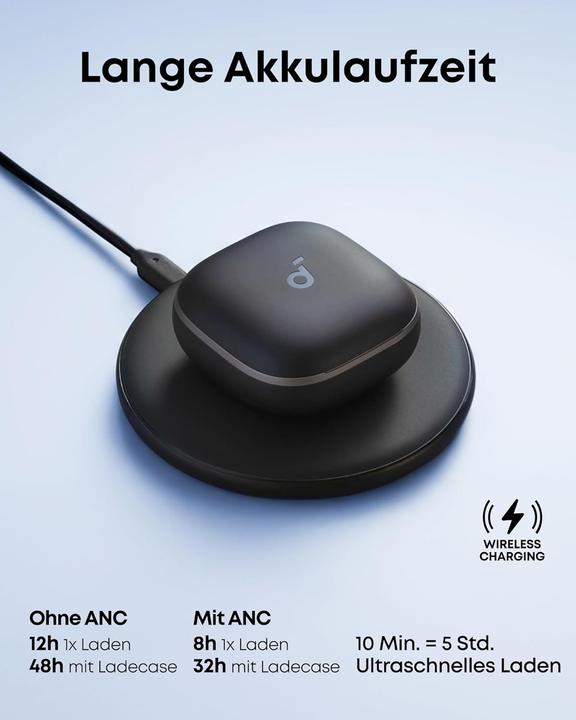 Produktbild soundcore Liberty 5 Kabellose Earbuds mit Noise Cancelling (ANC, 48 h, Kabellos)