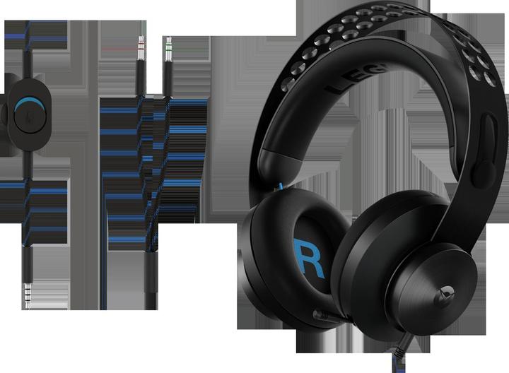 Image du produit Lenovo Legion H300 Casque filaire Bandeau Gaming Noir (Filaire)